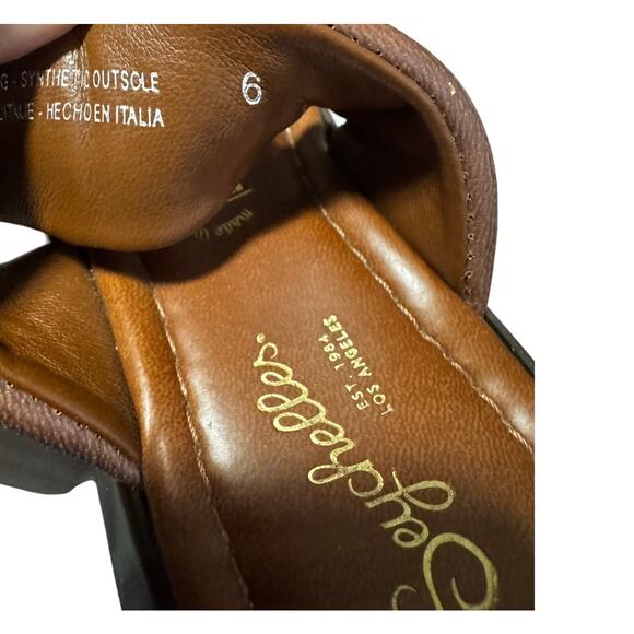Seychelles Made in Italy Troublemaker Platform Sandals S(6) Brown 3" Rise - Picture 7 of 8